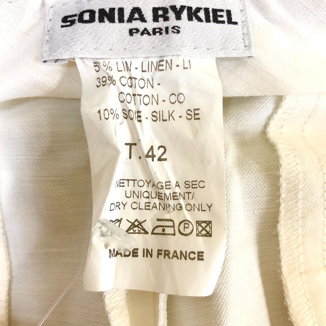 SONIA RYKIEL ストレートパンツ 42 サイズ | tradexautomotive.com