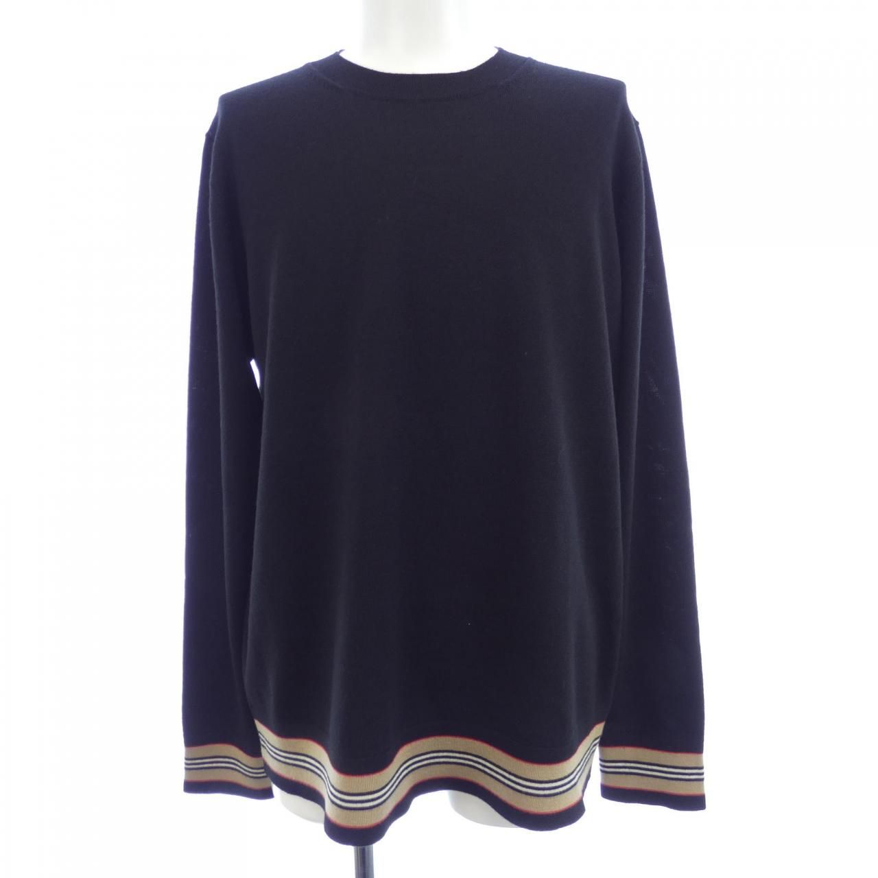 バーバリー　Burberry ニット　セーター BURBERRY バーバリー アーガイル柄 Vネック ロゴ ニット