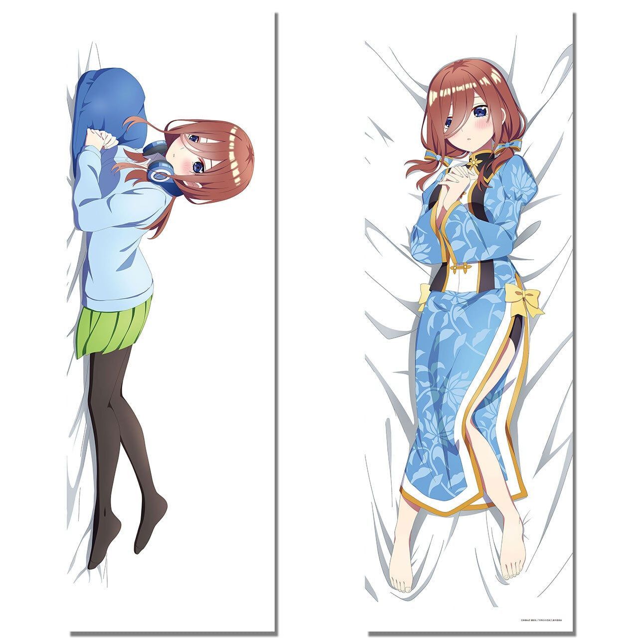 五つ子の花嫁 抱き枕 5個セット 中野二乃 中野三玖 中野四葉 中野五月 3 映画『五等分の花嫁』 - 描き下ろし 中野三玖 桜和装ver.&桜