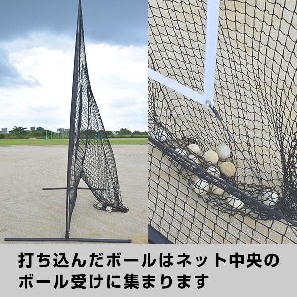 野球 練習 ネット 硬式 軟式M号・J号 ソフトボール対応 2.1m×2.1