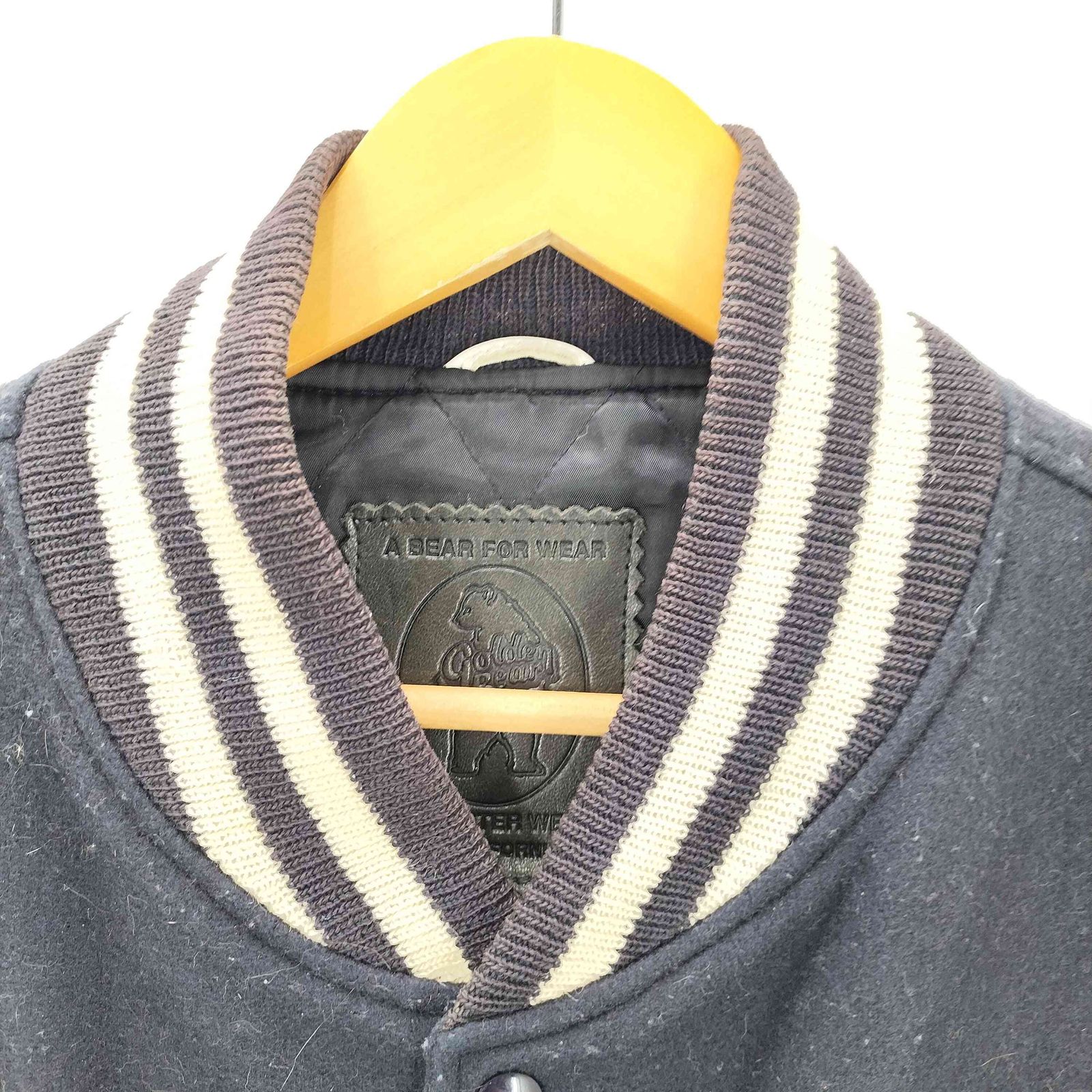 ゴールデンベアー Golden bear USA製 ワッペン 裏地キルティング