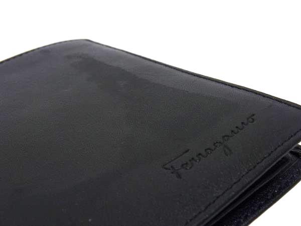 Salvatore Ferragamo フェラガモ レザー 二つ折り 財布 ウォレット