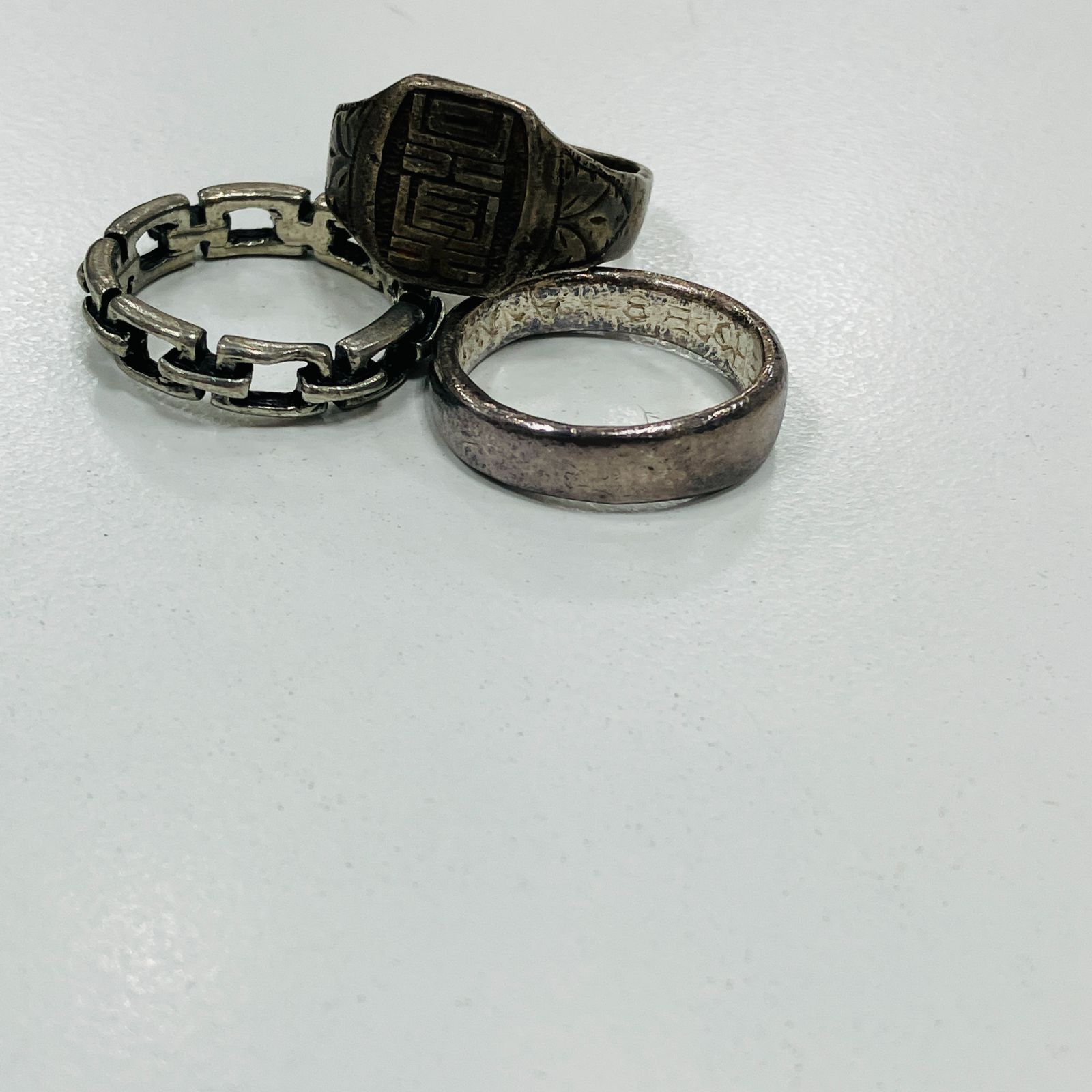 A【ヴィンテージ】アクセサリー リング 指輪 印台 アンティーク 