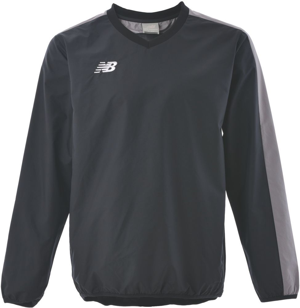 ニューバランス New Balance サッカー ピステジャケット メンズ ジャケット ピステシャツ 長袖 ピステ ぴすて スポーツウェア 防寒 保温 練習 アップ 移動 合宿 トレーニングウェア フットサル  JMTF9405 BK ブラック
