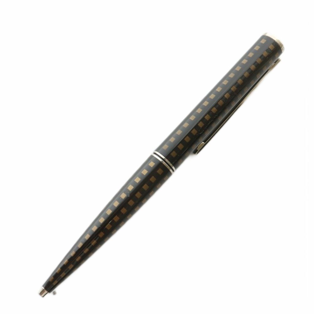ルイヴィトン LOUIS VUITTON N79144 ジェットラック ダミエ ボールペン 文房具 筆記用具 回転式 総柄 黒 茶 ブラック ブラウン |XZ OH GY11