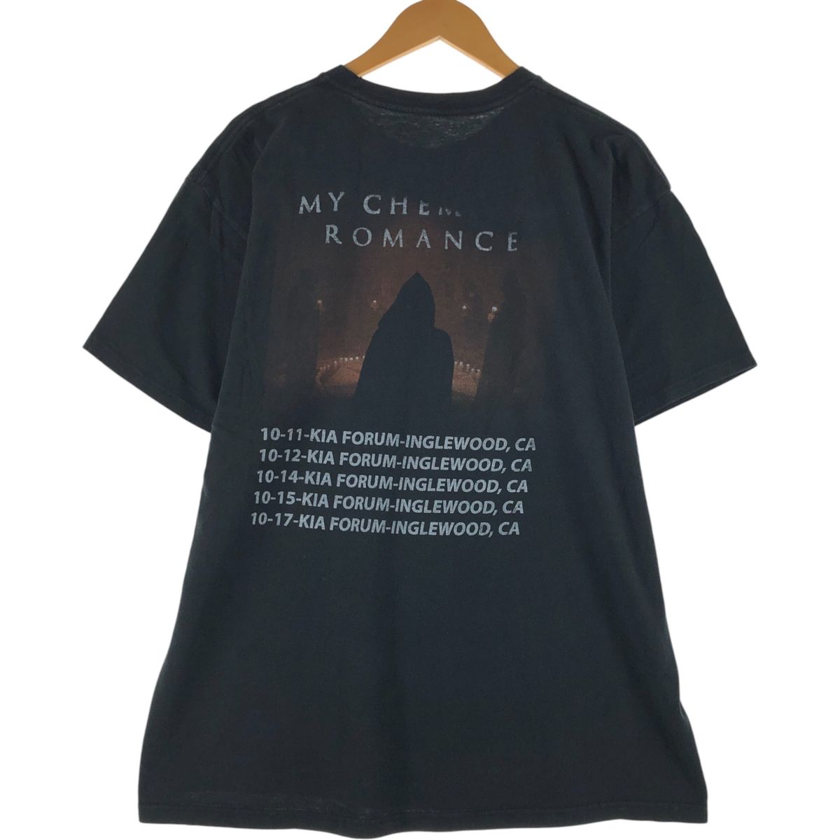古着 MY CHEMICAL ROMANCE マイケミカルロマンス バンドTシャツ バンT レディースS相当 /eaa530113 古着 MY CHEMICAL ROMANCE マイケミカルロマンス バンドTシャツ