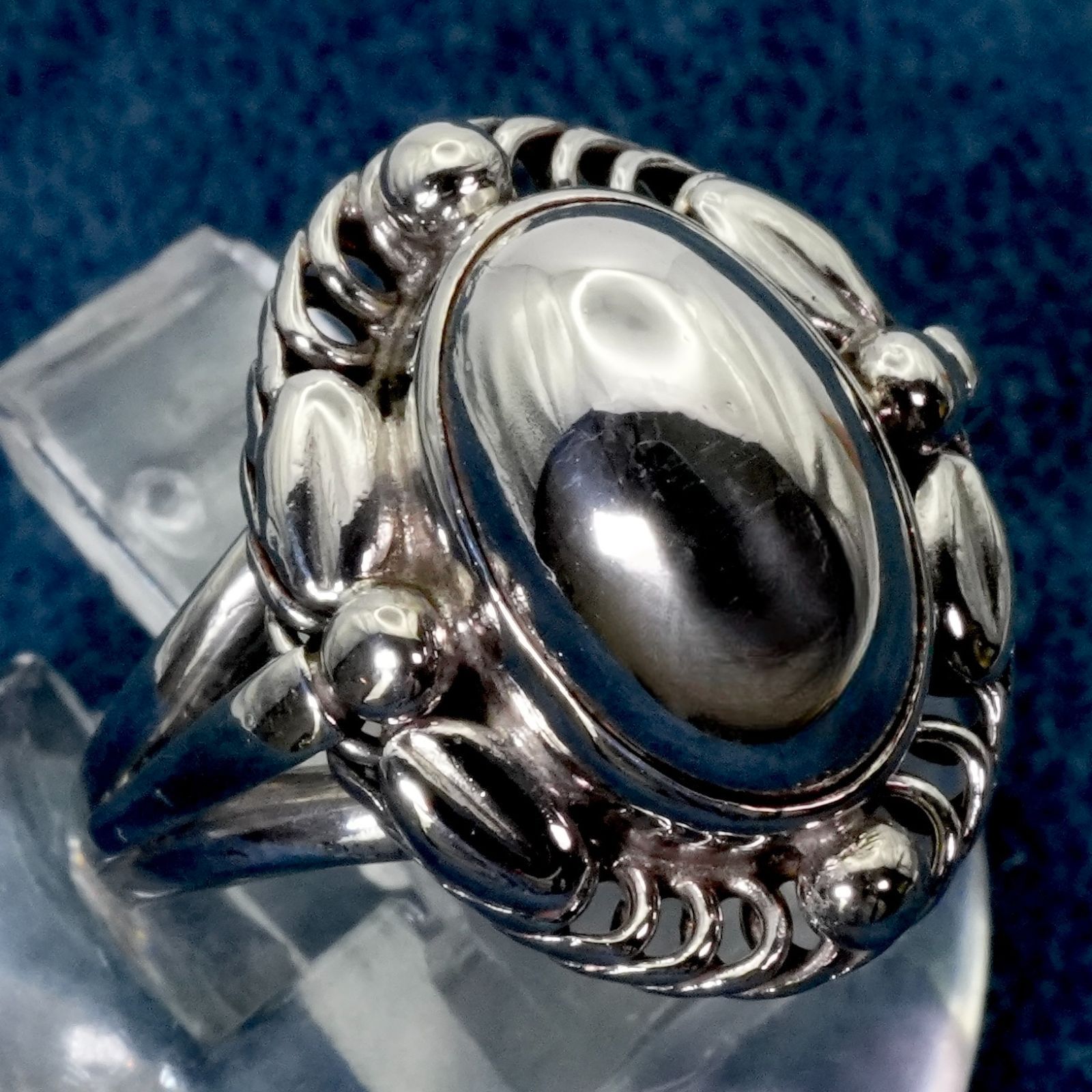 希少 ヴィンテージジョージジェンセン 1A シルバー リング 24-4657S