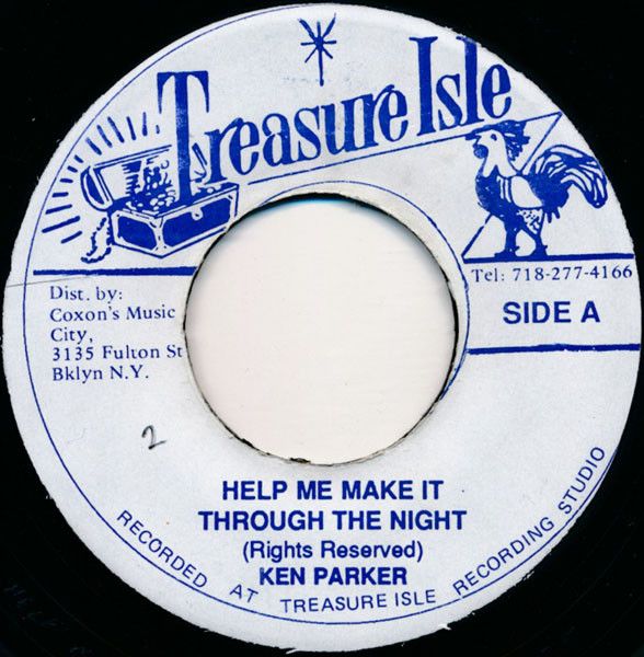 ジャマイカ7” Ken Parker / The Blues Busters Help Me Make It