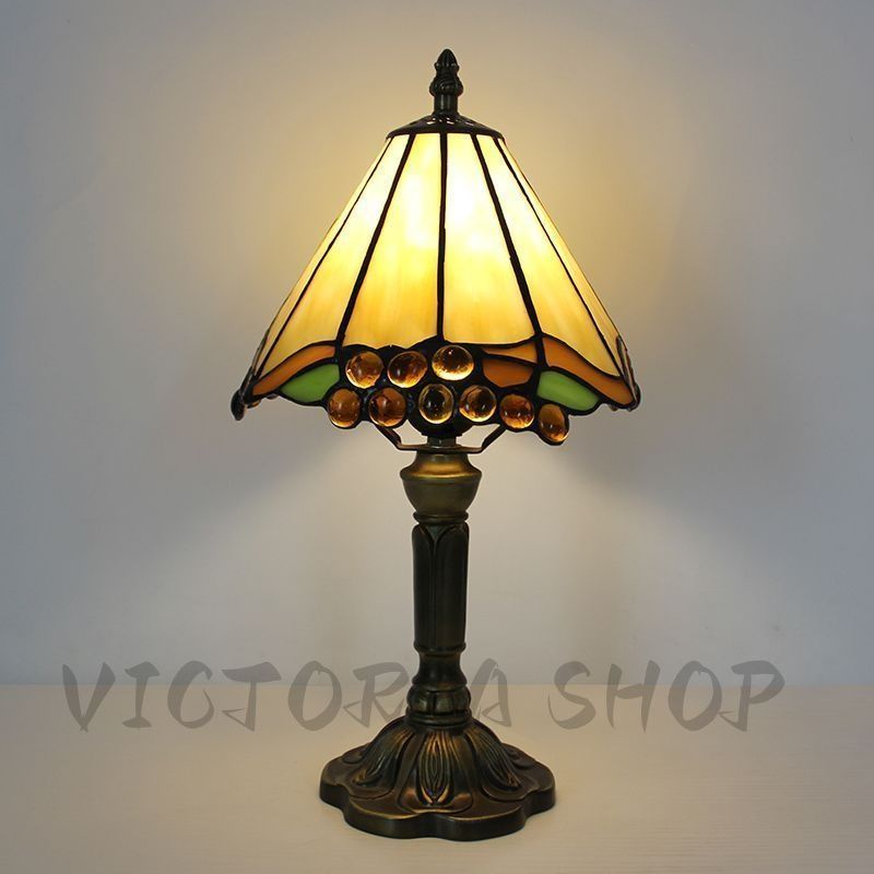 ステンドグラス テーブルランプ ハンドメイド品4358 ステンドグラス テーブルランプ ハンドメイド品4358