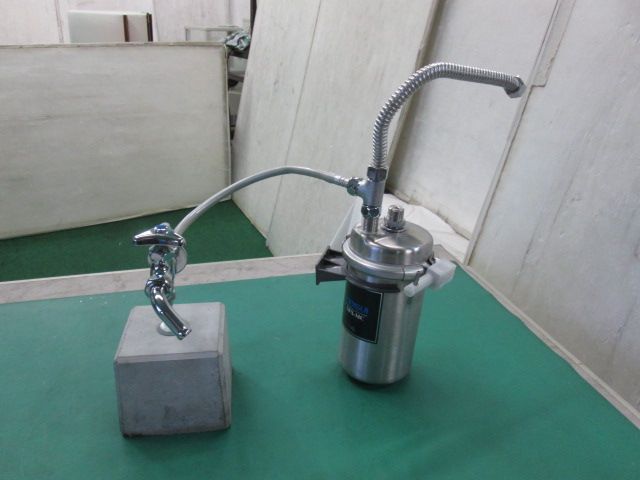 防災蛇口 緊急用飲料用水と手洗い蛇口 浄水器＋蛇口 1028CI 8BM-1S