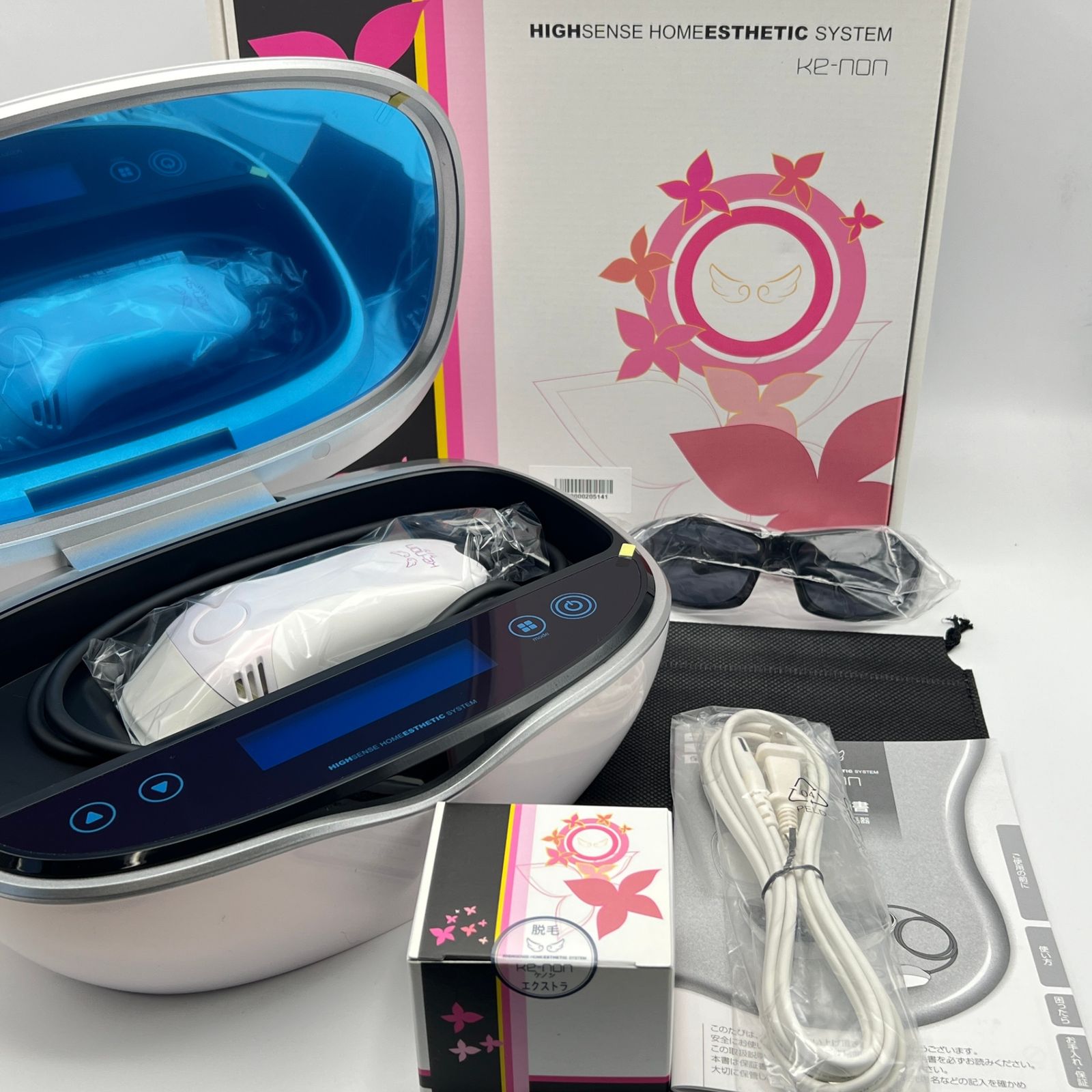 未使用】ケノン Ver.7.2 眉脱毛あり カートリッジ2点 プレミアム+エクストラ 脱毛器 kenon 本体 - メルカリ