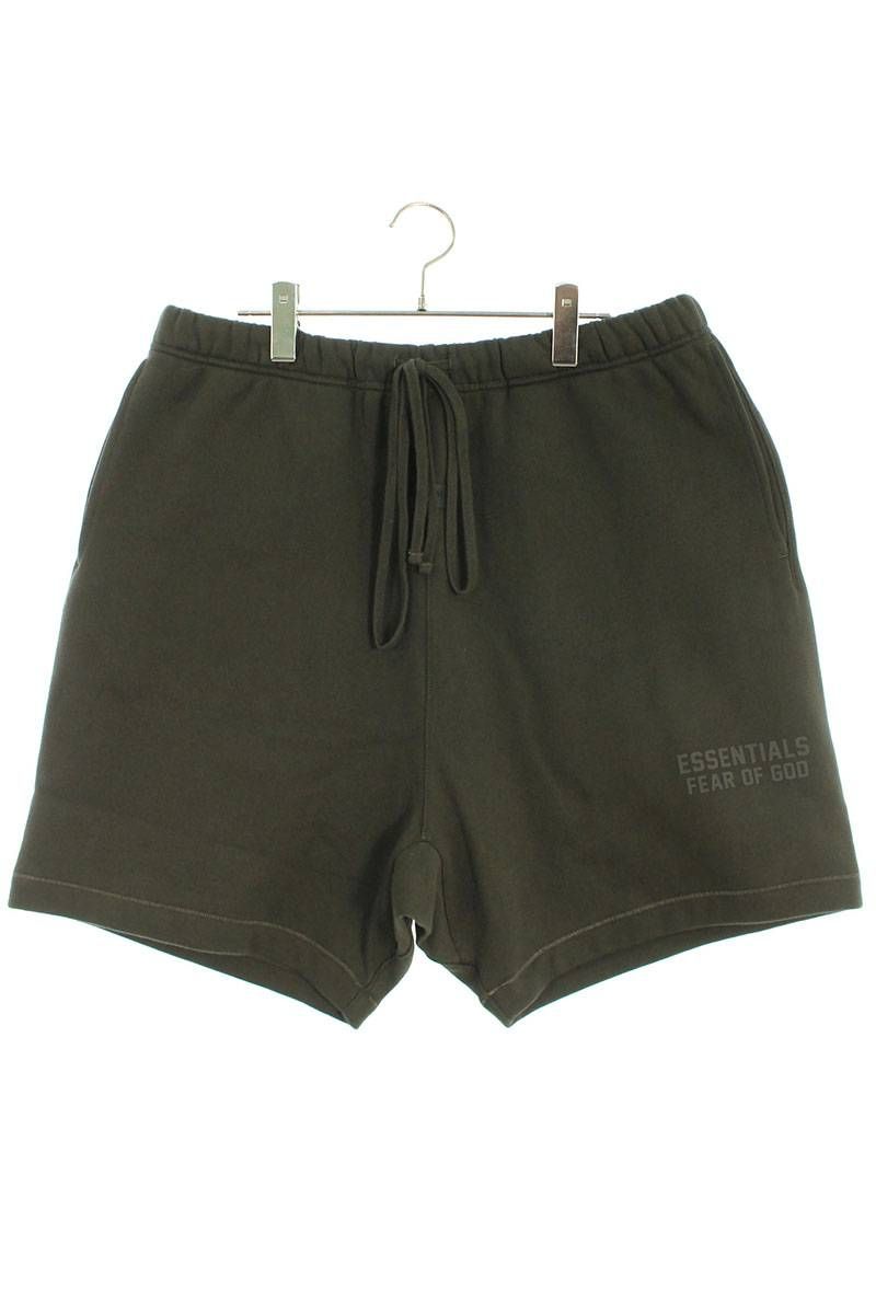 フォグ ESSENTIALS SWEAT SHORTS OFF BLACK スウェットショーツオフブラックハーフパンツ メンズ XL