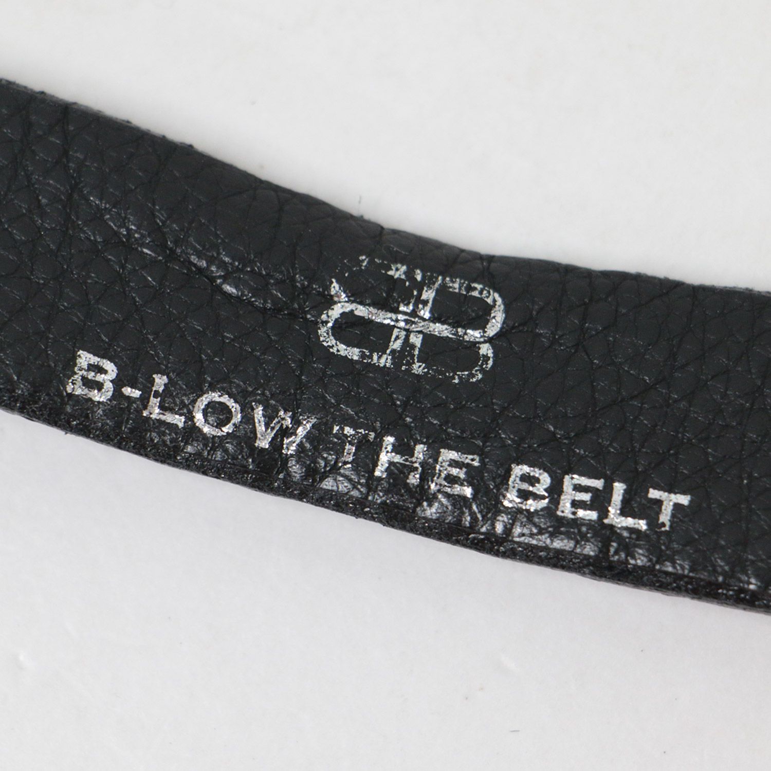 B-LOW THE BELT ビーローザベルト レザー 本革 ベルト ブラック