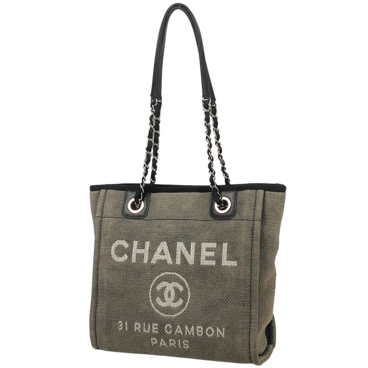 シャネル CHANEL ドーヴィル チェーン トートバッグ ショルダーバッグ 