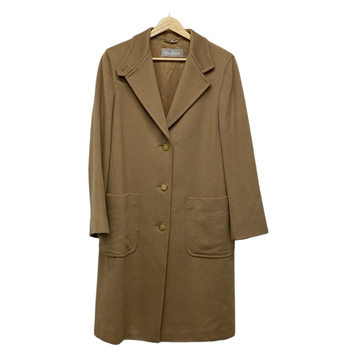 MaxMara ベージュ ロングコート サイズ40 マックスマーラ Max Mara  