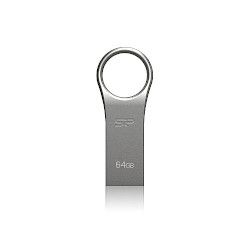 【新品・2営業日で発送】Silicon Power USB2.0フラッシュメモリ16GB Firma F80シリーズ(シルバーグレイ)(SP016GBUF2F80V1S)