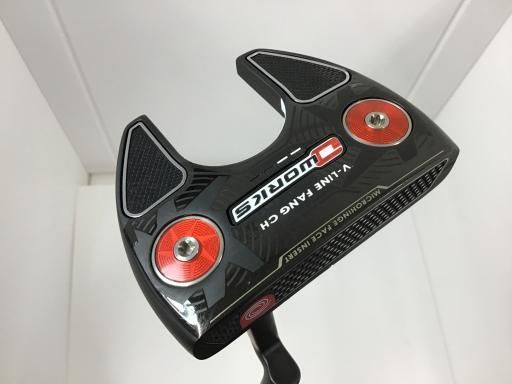 中古】 オデッセイ O WORKS V-LINE FANG CH 33インチ パター PT