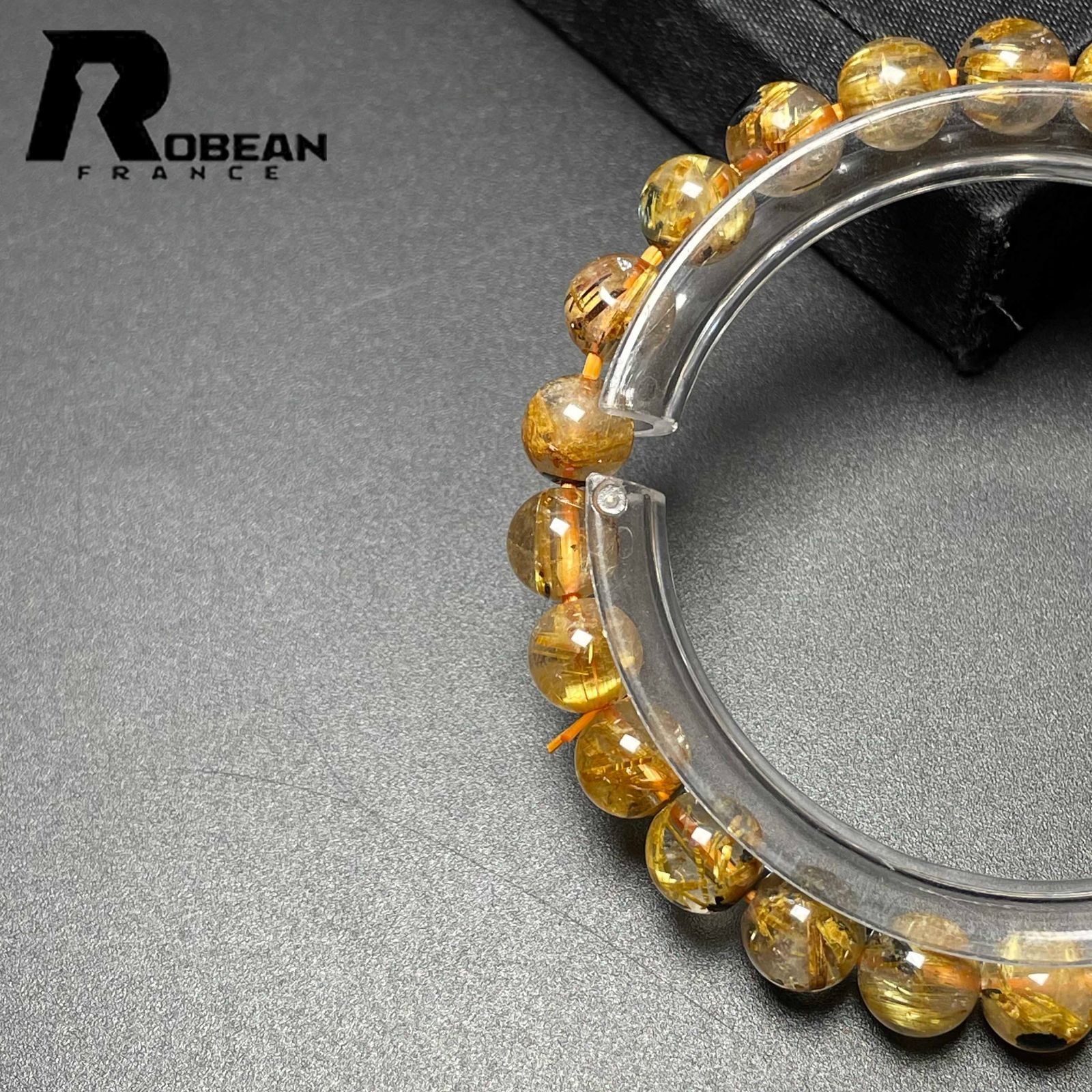 レア EU製 定価6万円☆ROBEAN・太陽花タイチンルチル☆黄金針