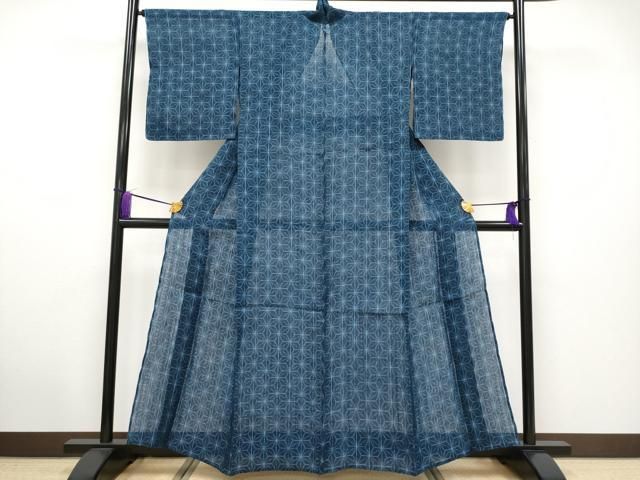 平和屋本店□希少 夏物 日本工芸会正会員 林宗平 重要無形文化財 越後  