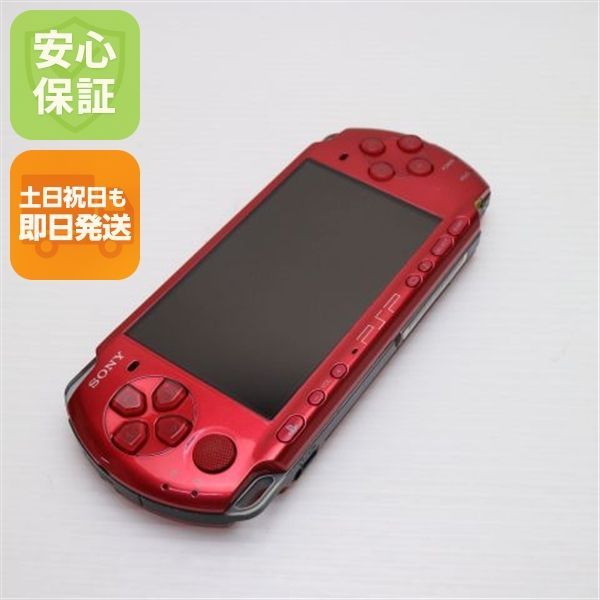 良品中古 PSP-3000 ラディアント・レッド 即日発送 game SONY