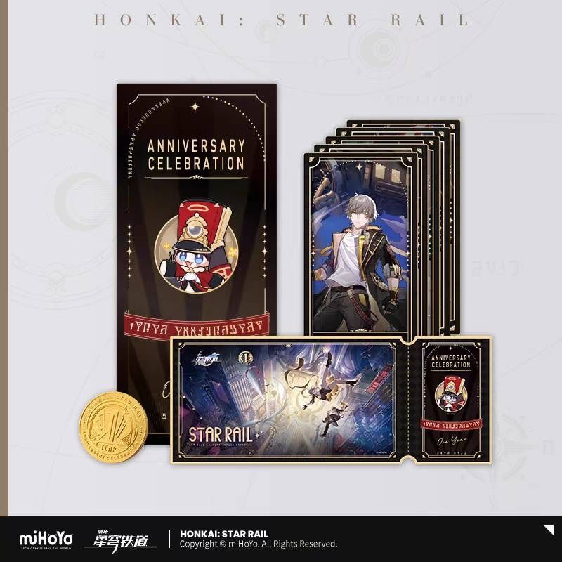 公式正規品 崩壊スターレイル 一周年 コレクションカード 穹 星