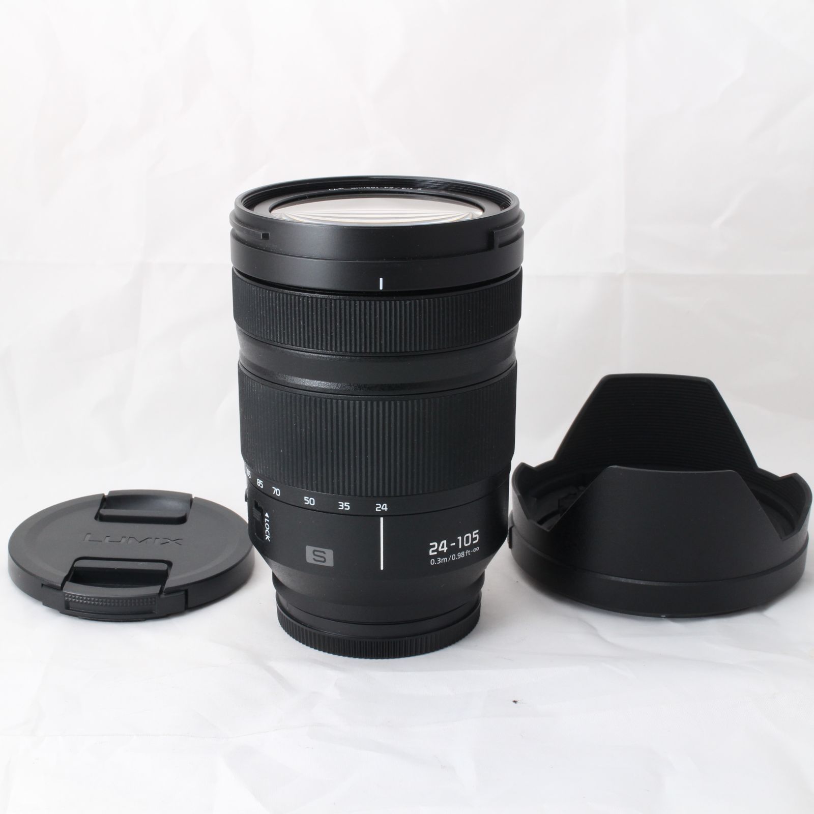 パナソニック Panasonic LUMIX S 24-105mm F4 MACRO O.I.S. ブラック S-R24105 Lマウント用 ルミックス 4141