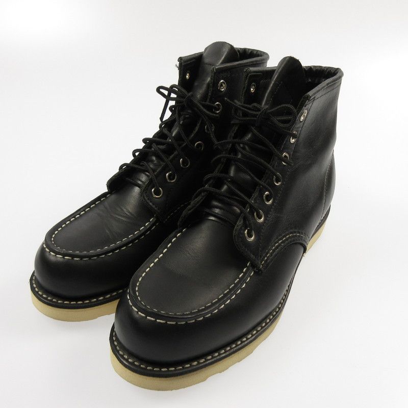 姫路東店 RED WING | レッドウィング ブーツ MOC TOE CLASSIC 9075 年式 2017年製 ブラック 27cm 127