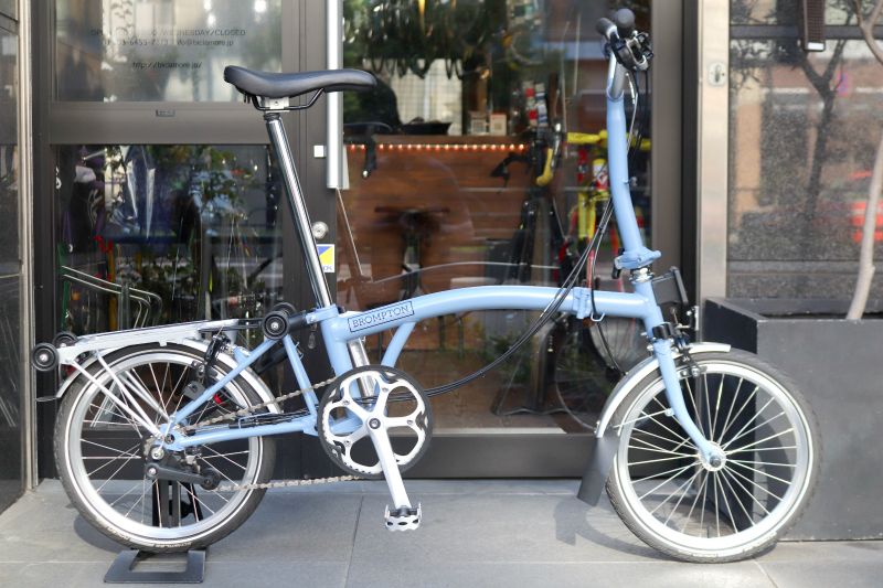 brompton ブロンプトン　M6R 折り畳み自転車　6速　クラウドブルー brompton ブロンプトン M6R 折り畳み自転車 6速 クラウドブルー