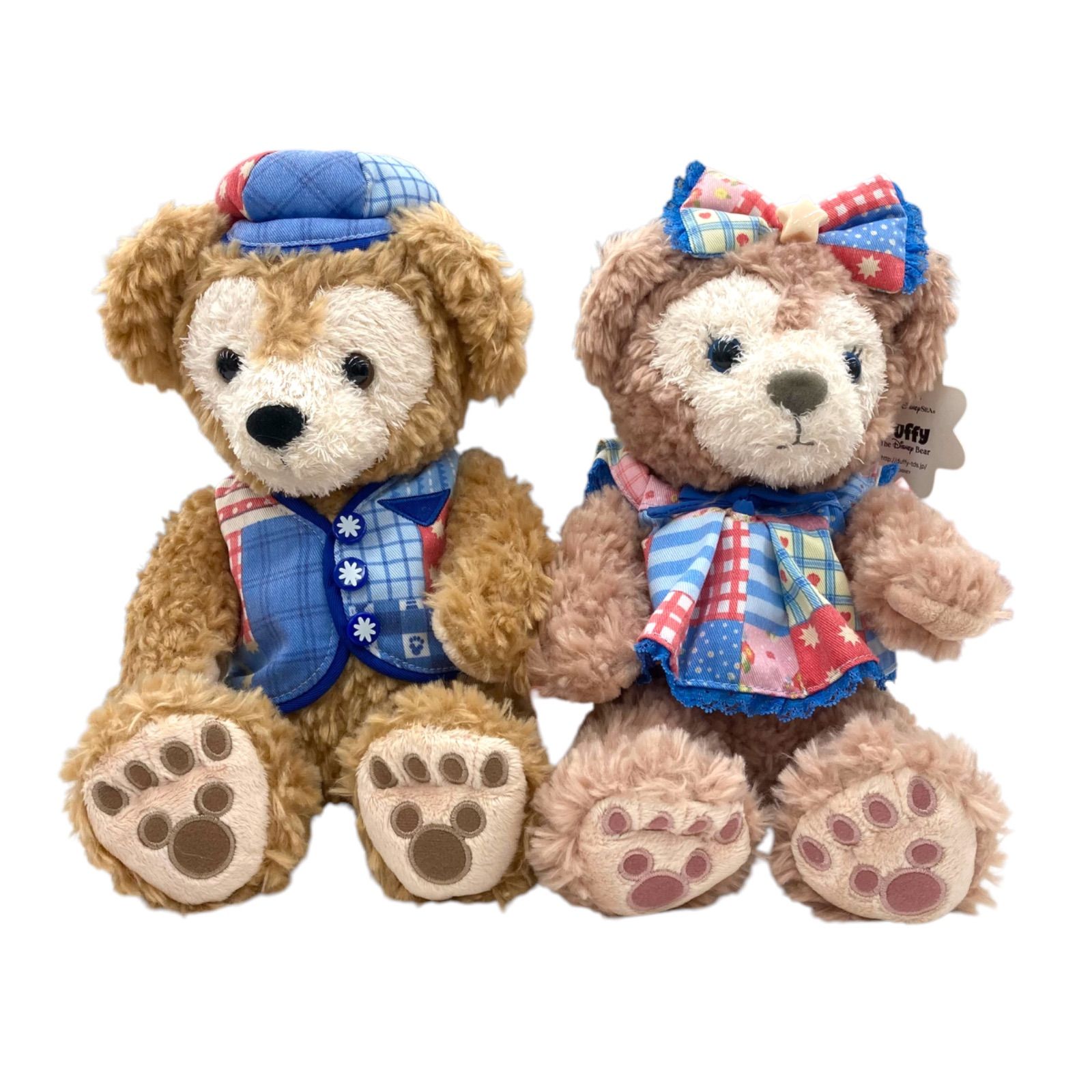 186001 ☆タグ付き☆ ディズニーシー ダッフィー & シェリーメイ