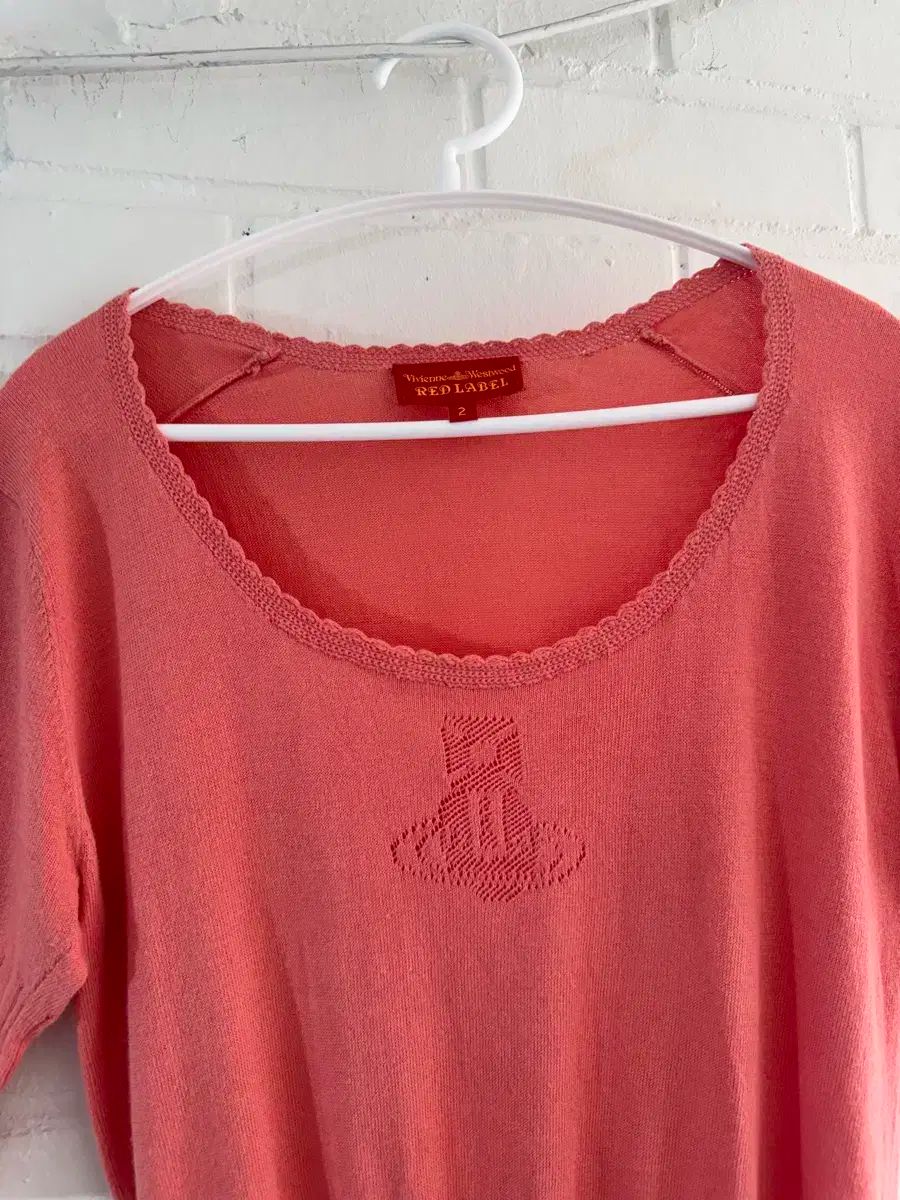 Vivienne Westwood RED LABEL 半袖ニット Sサイズ Vivienne Westwood(ヴィヴィアン・ウエストウッド) レッド