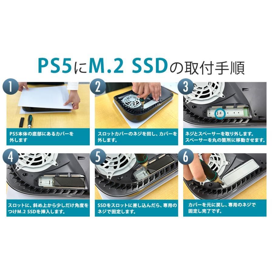 SUNEAST 2TB NVMe SSD PCIe Gen 4.0×4 DRAM搭載(R: 7,000MB/s W：6,500MB/s)  PS5確認済み M.2 Type 2280 内蔵 SSD 3D TLC 国内5年保証 SE900NVG70-02TB モンスターストレージ  メルカリ