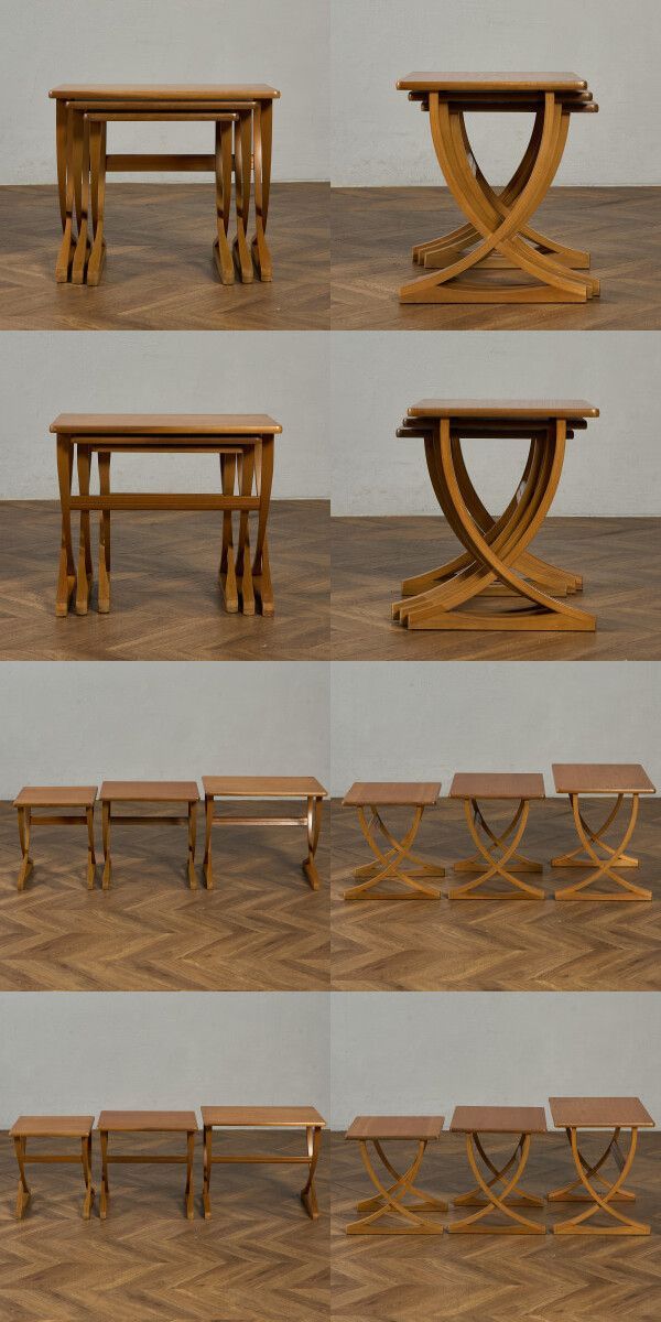 ネイサン Nathan ネストテーブル NATHAN クロス チーク 英国