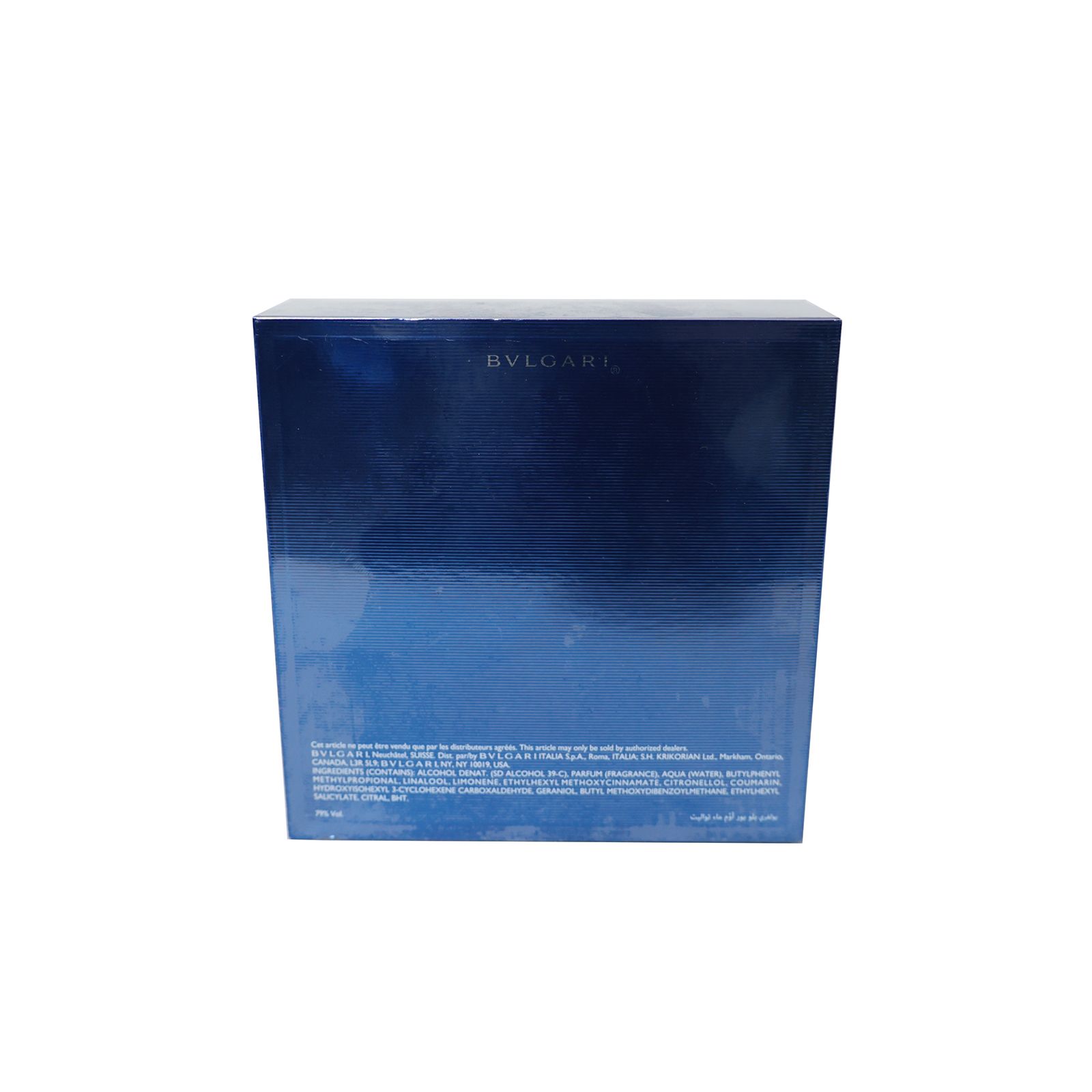 100ml 未使用　ブルガリ　ブルー　プールオム BVLGARI ブルガリ ブルー プールオム オーデトワレ 100ml+オーデ