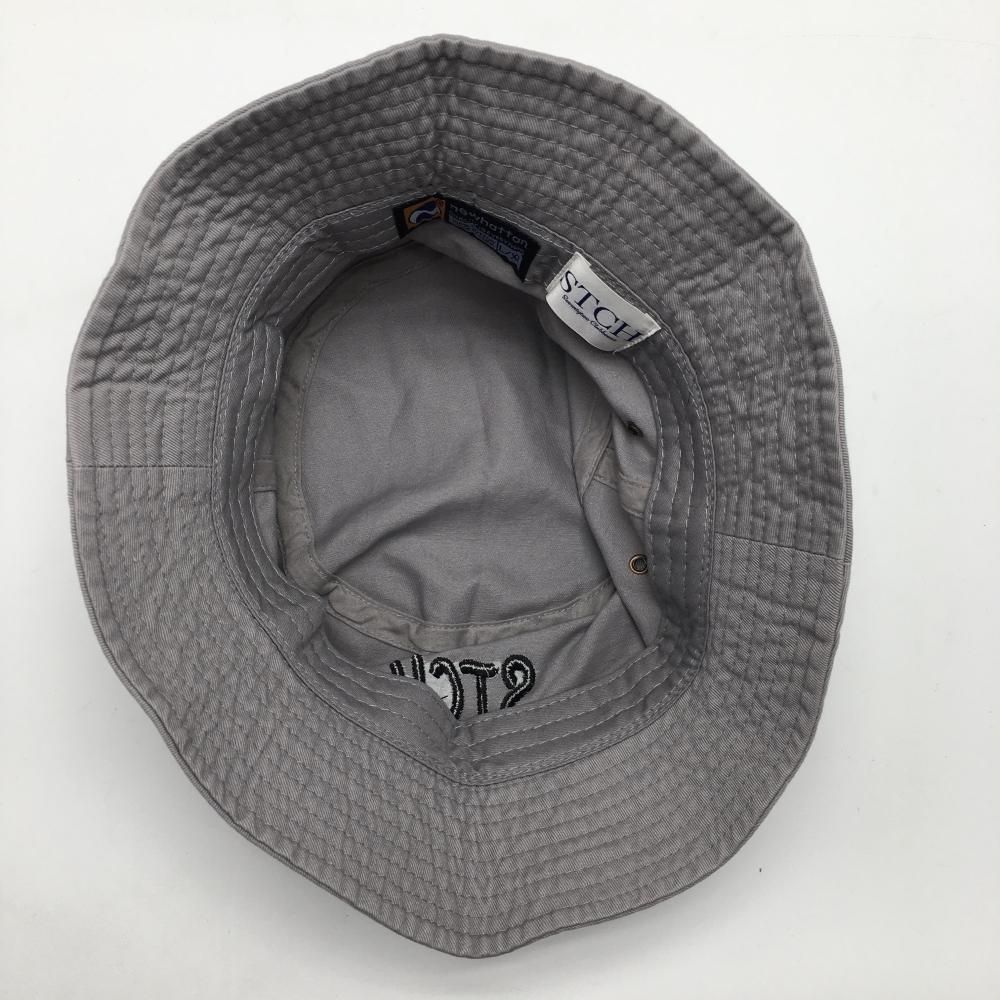 新品！Clubhaus クラブハウス　ハット　グレー セブンティトゥクラブハウス ハット グレー 刺しゅう L/XL
