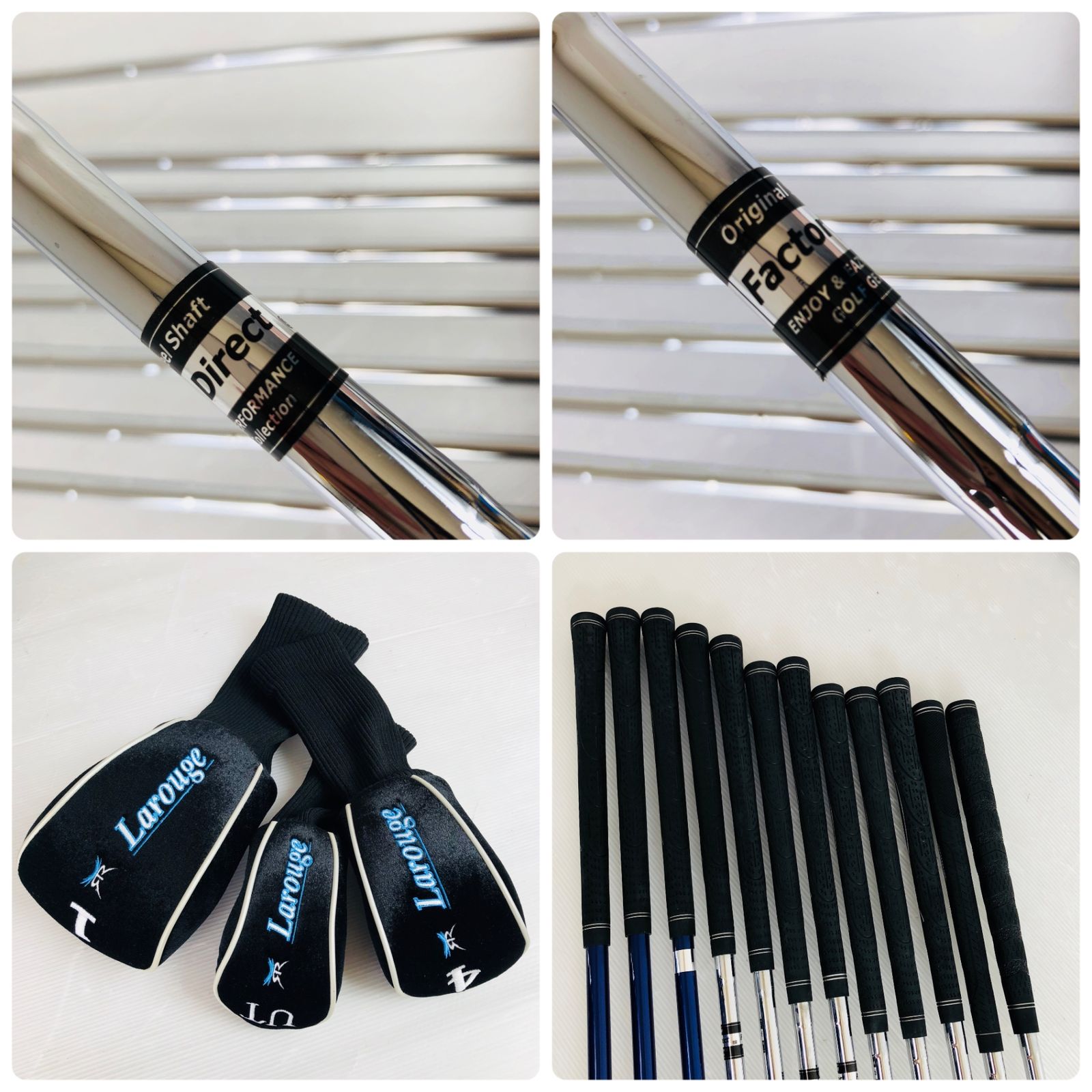 Larouge ラルージュ メンズ ゴルフ クラブ セット 初心者 入門 バッグ