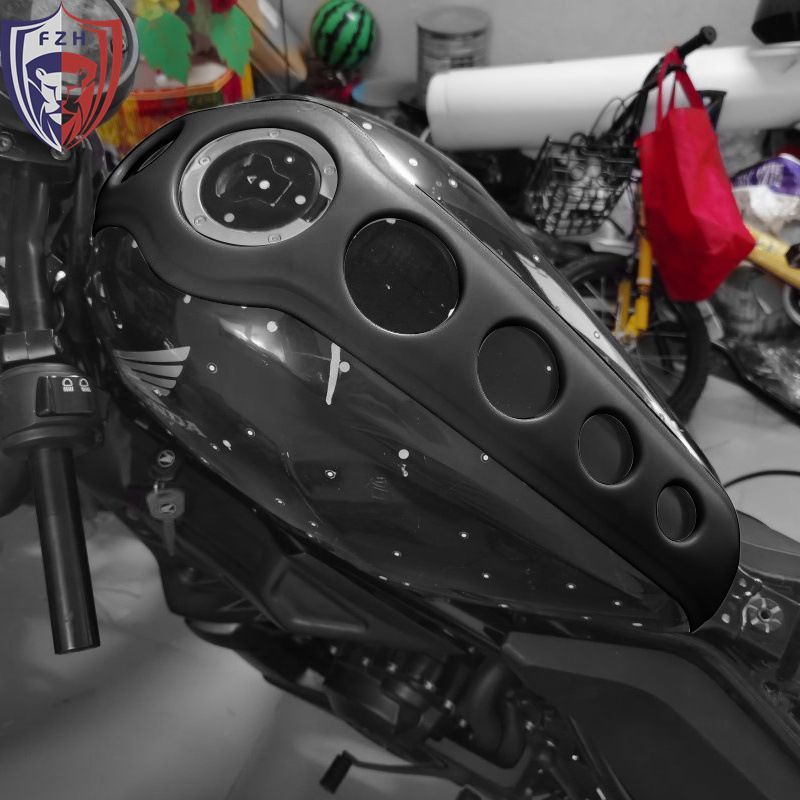 ホンダ REBEL CMX300|500用 タンクプロテクターカバー 黒