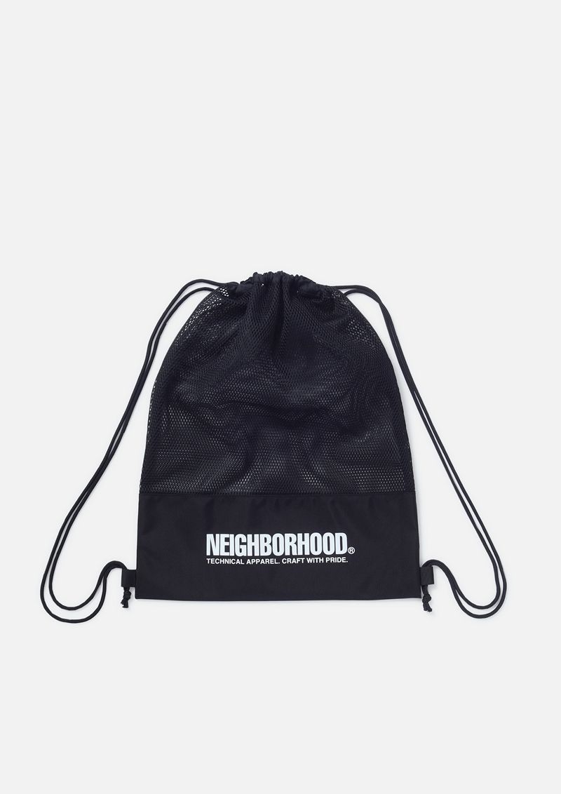 10TH ファッション Mersedes Anchor inc. Mesh Drawstring Bag