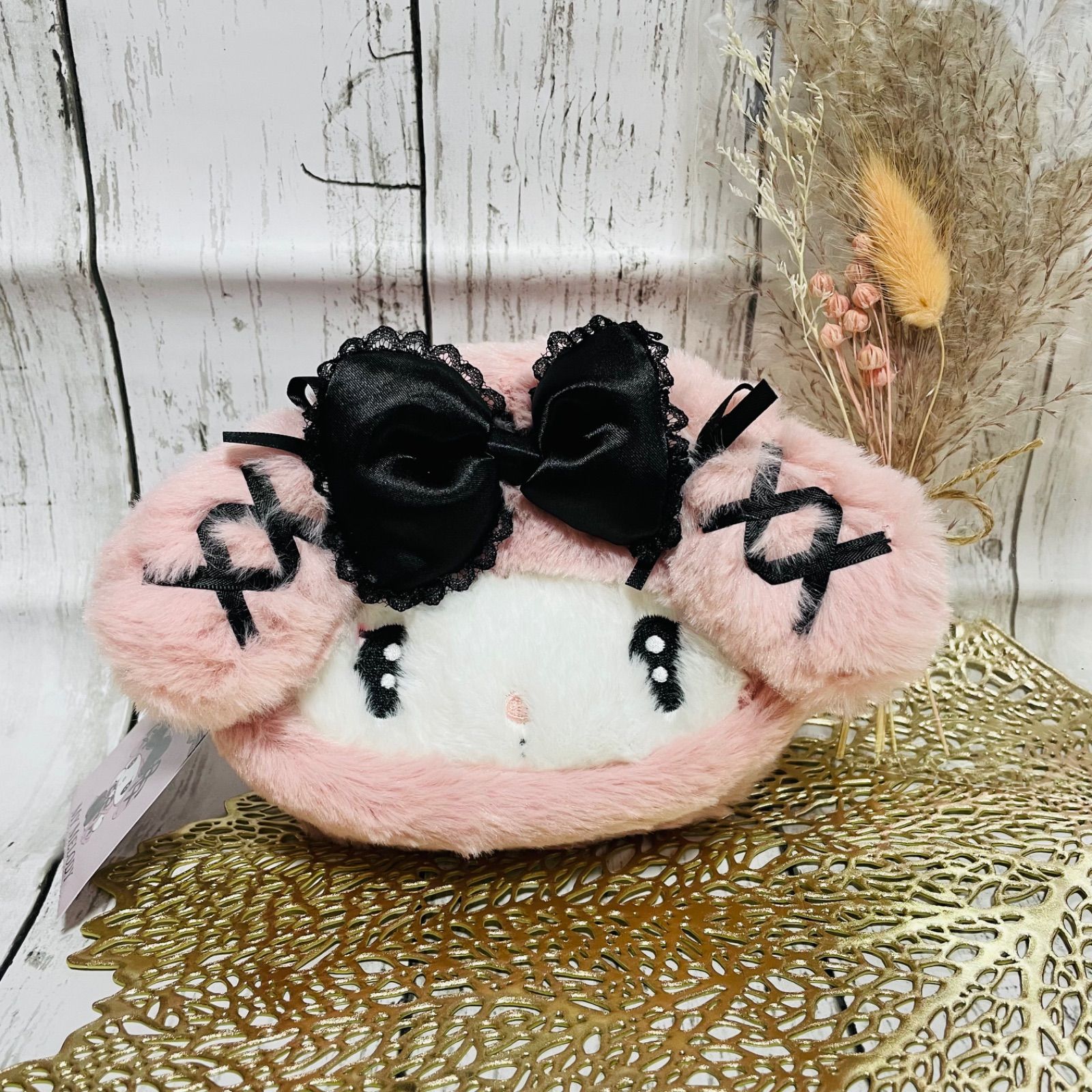 サンリオ マイメロディ Dカットポーチ 真夜中のメロクロ - メルカリ