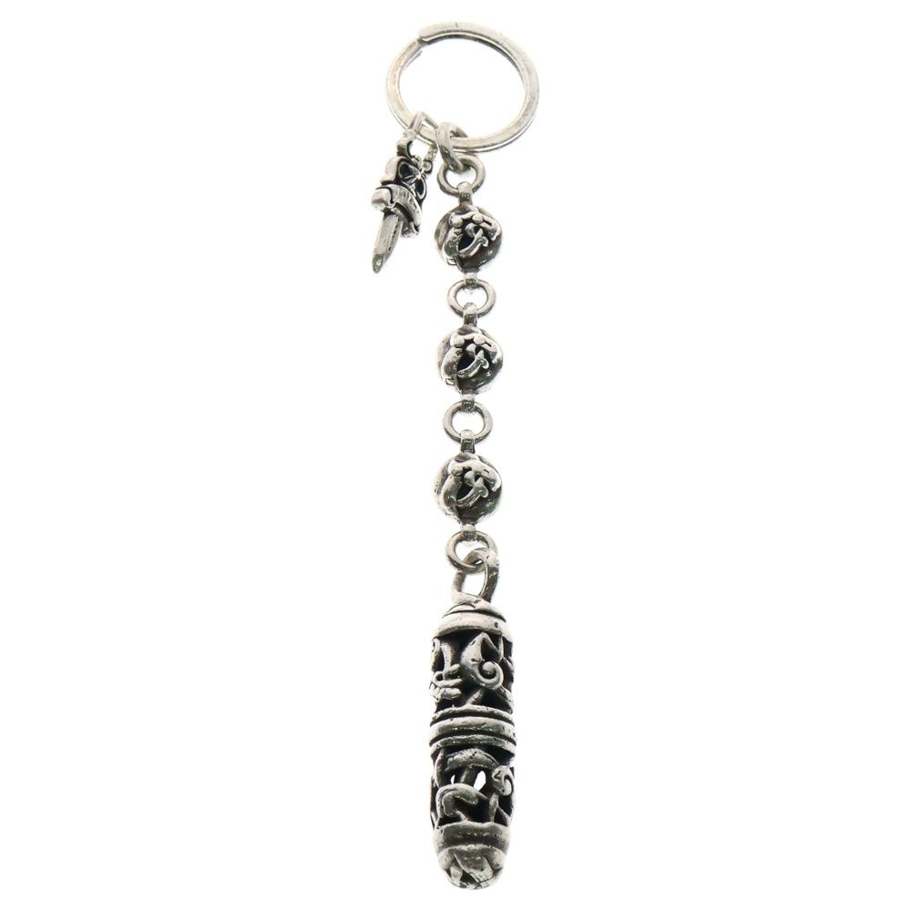 シルバー ダガーチャーム キーチェーン キーホルダー クロム CHROME HEARTS (クロムハーツ) CELTIC ROLLER DAGGER