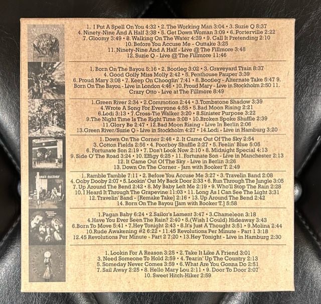 ◾️USオリジナル盤■CREEDENCE CLEARWATER REVIVAL / 中古レコード入手状況：C.C.R.（1） : 我が人生は、音楽と共に