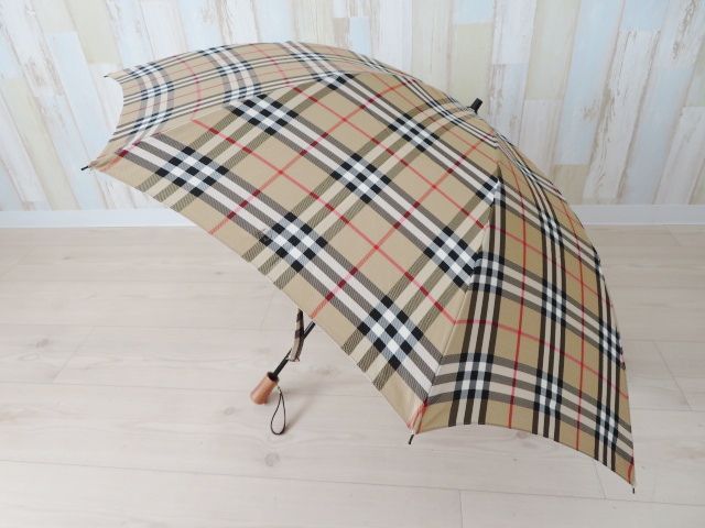 Burberry ノバチェック柄 雨傘 - 傘