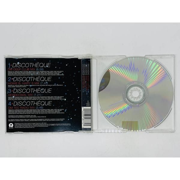 CD U2 DISCOTHEQUE / ディスコテック ザ・クラブ / DISCO THE QUE K06