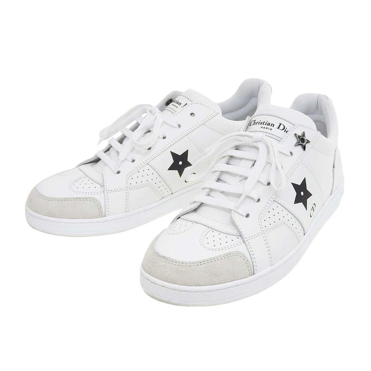 ディオール Dior Star レザー スニーカー KCK361CLD レディース ホワイト Dior アパレル 小物