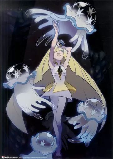 中古】ポスター(アニメ) A3ミニポスター ルザミーネ＆ウツロイド