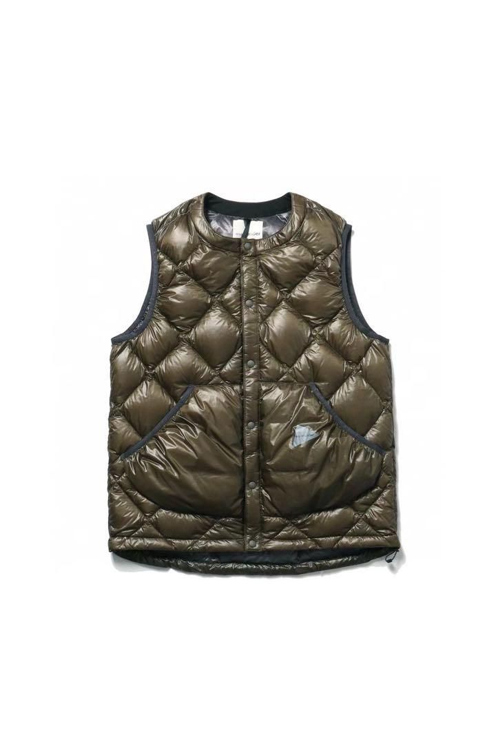 and wanderdiamond stitch down vest