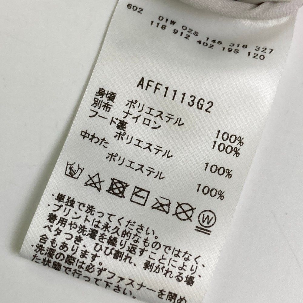 サイズ：L AND PER SE アンパスィ 2023年モデル フード付 中綿 ジップジャケット  グレー系 [240101453936] ゴルフウェア レディース ストスト サイズ：L AND PER SE アンパスィ 2023年モデル フード付 中綿