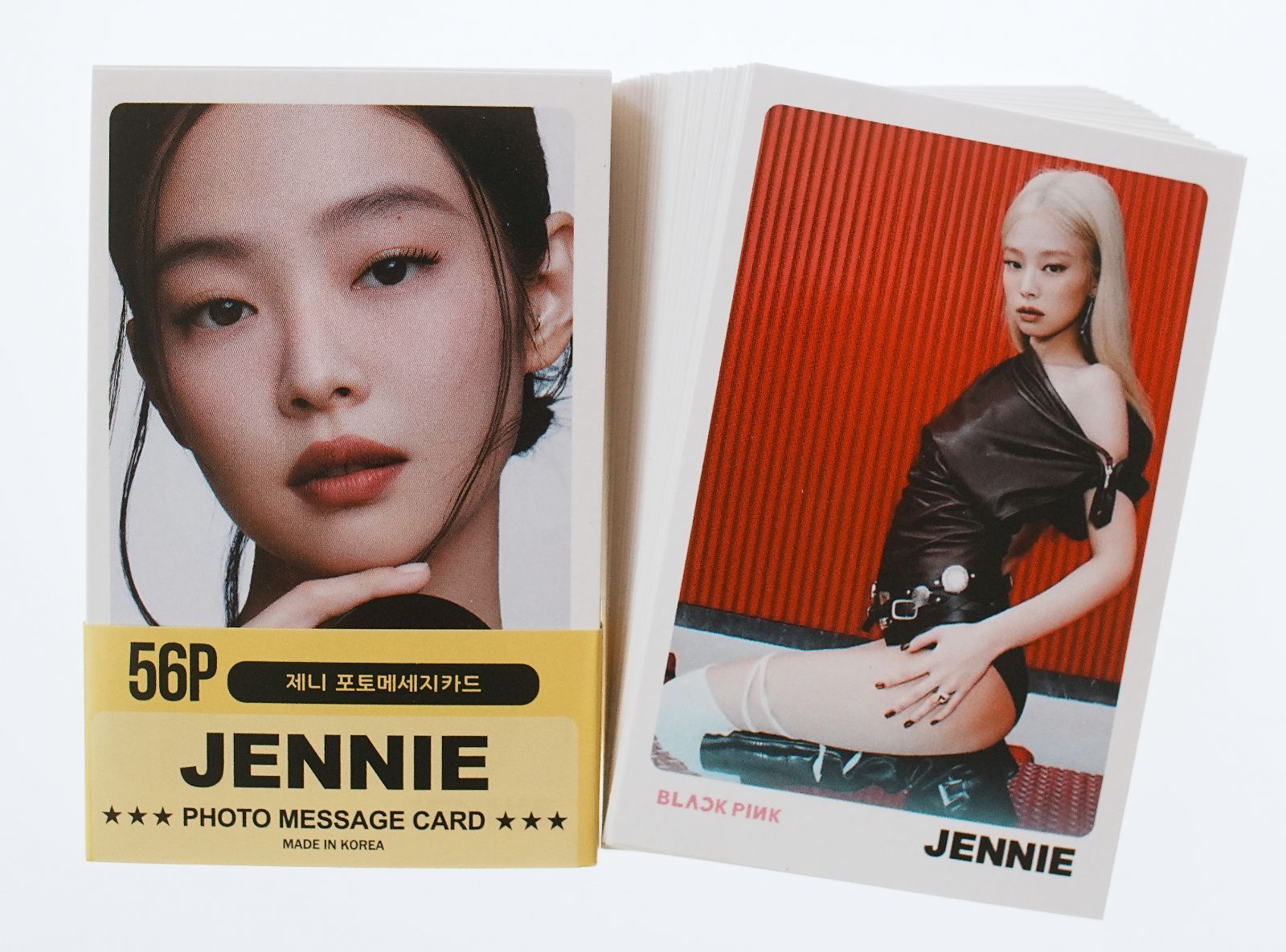 BLACKPINK ジェニー グッズ フォトメッセージカード 56枚 トレカ