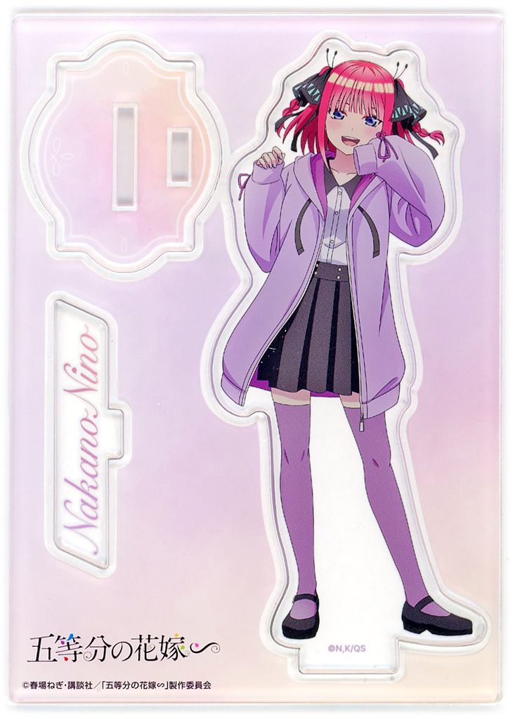 【コンプリート】 五等分の花嫁 ぶかぶかコーデ　BIGアクリルスタンド　五つ子 中古】アクリルスタンド・アクリルパネル 中野二乃 アクリルスタンド