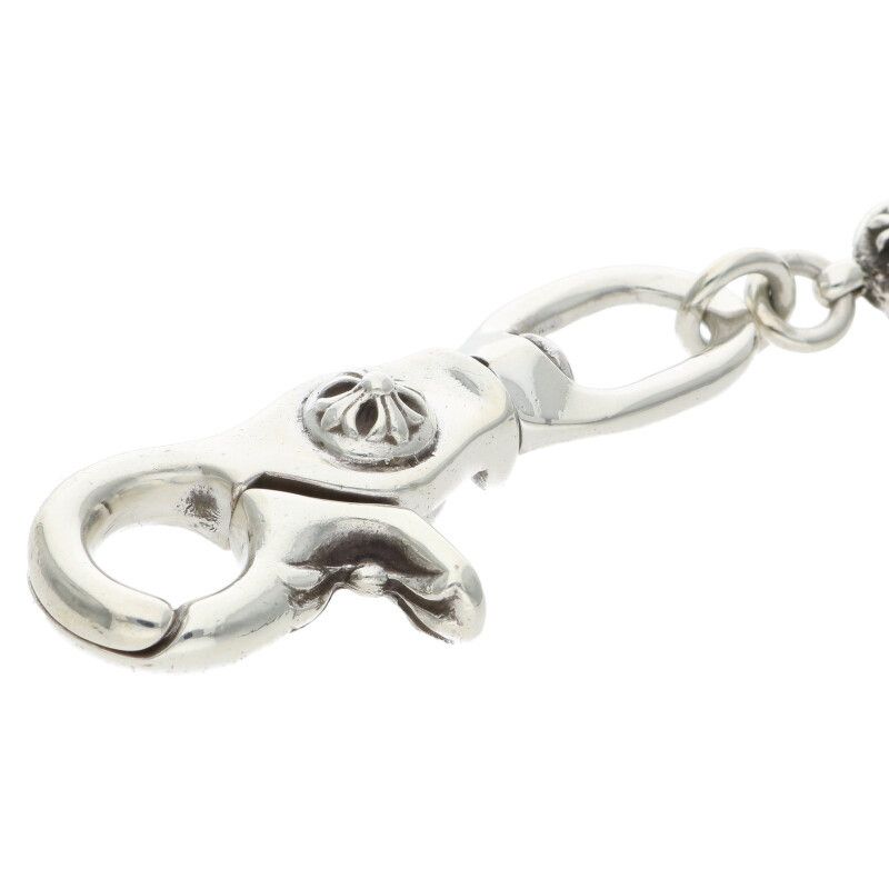 クロムハーツ CLIP NO2 BALL 3D/#2クロスボール シルバーキーチェーン