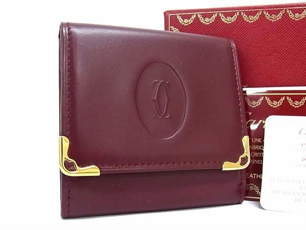 □新品□未使用□ Cartier カルティエ マストライン レザー コイン